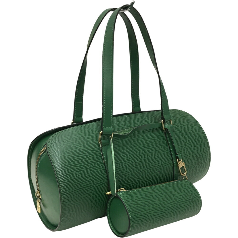 Louis Vuitton Soufflot Borneo Green Handbag